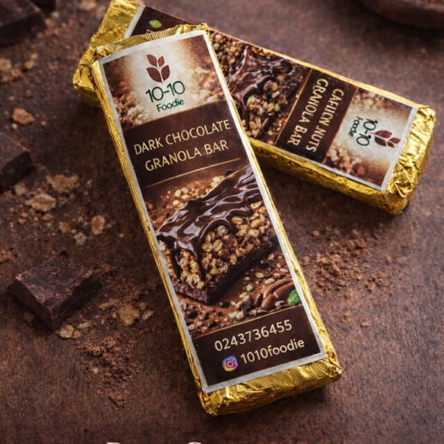 Dark Chocolate Granola Bar